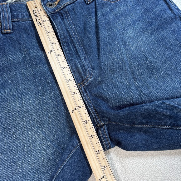 LL Bean‎ Jeans Men 32 (fits 33x29) Blue Classic Fit Slightly Tapered 100% Cotton - Picture 12 of 16